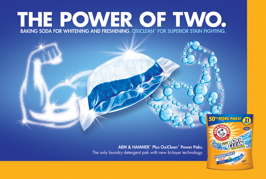 Arm & Hammer Plus OxiClean Half Page Print