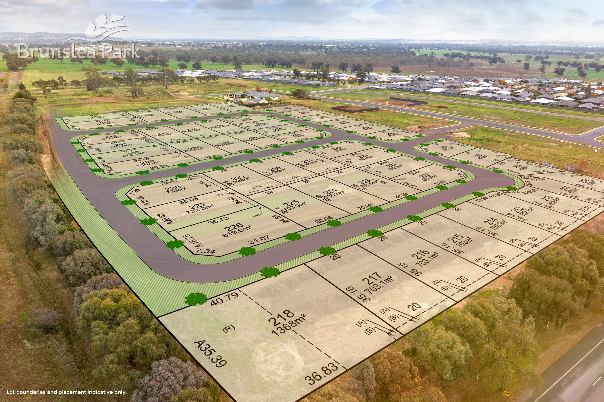 Land for Sale Wagga — Brunslea Park Live a wholehearted life