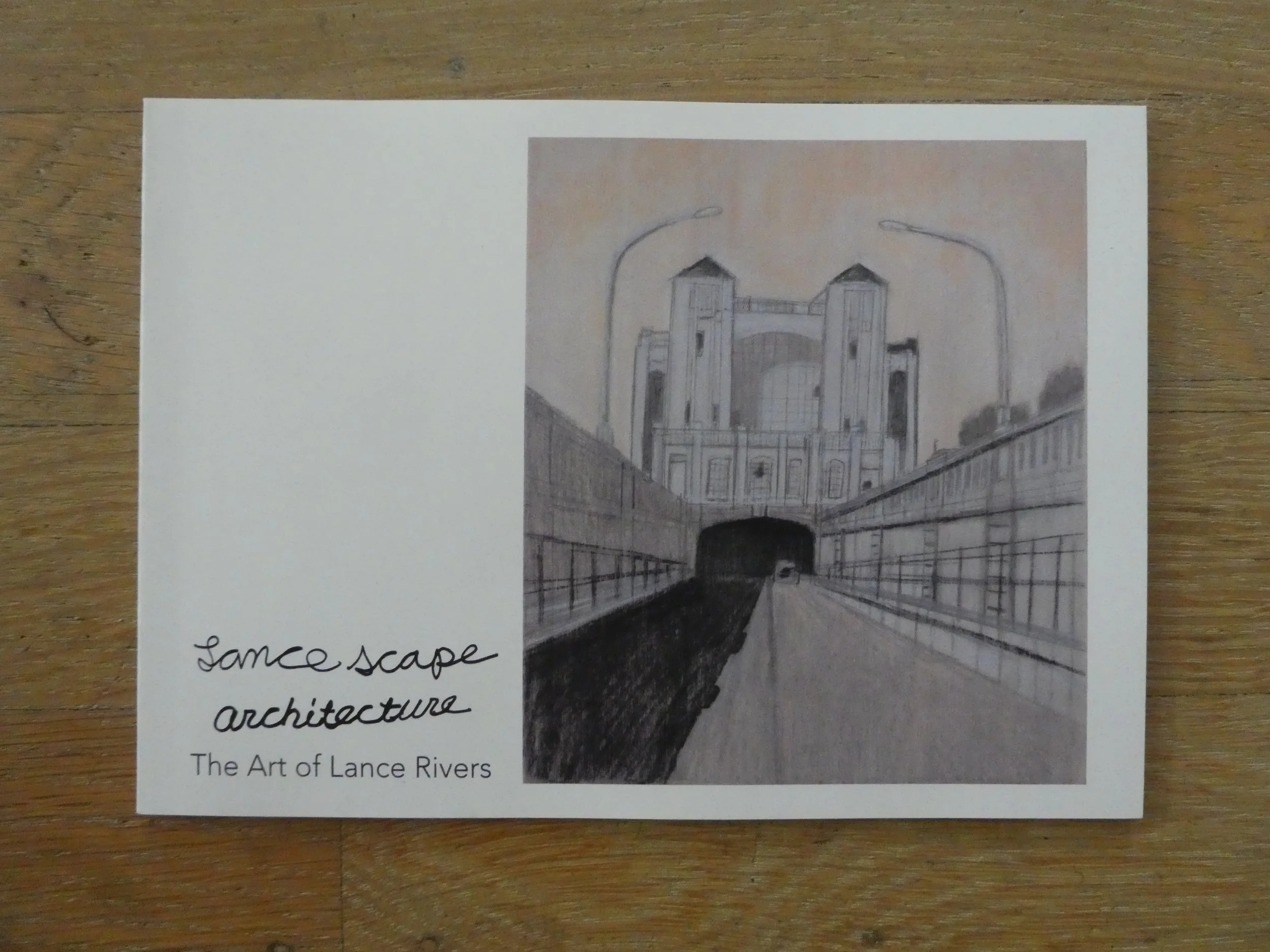 Lance-scape Architecture- The Art of Lance Rivers, published by Creativity Explored, SF, with text by Colter Jacobsen