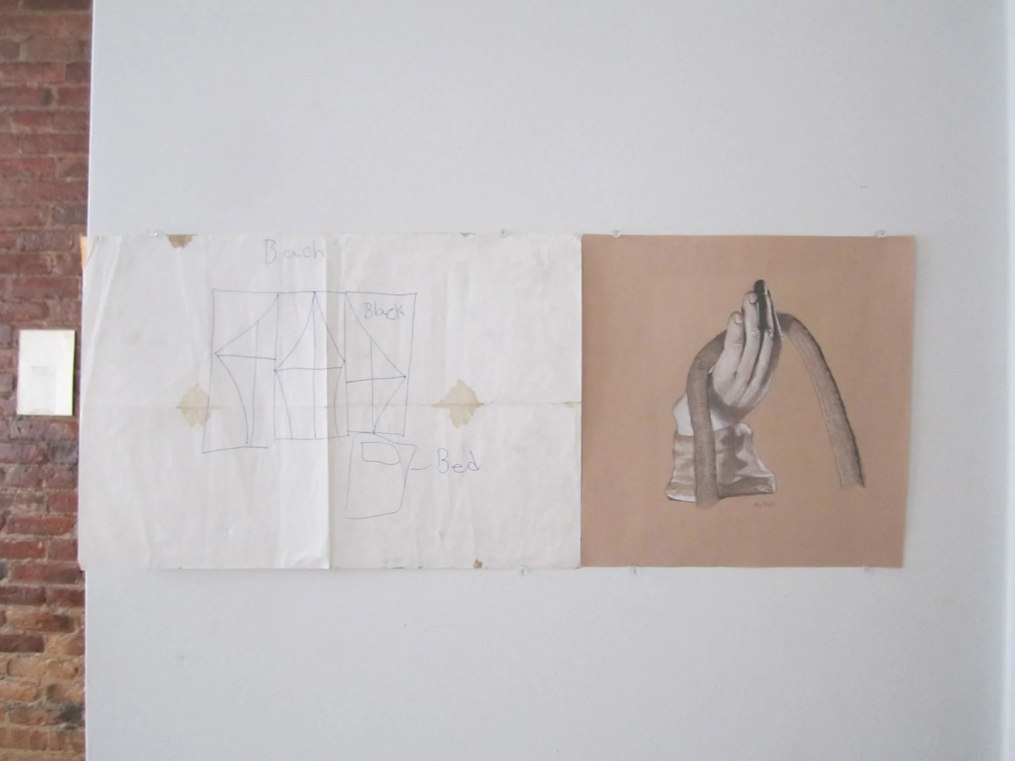 the golden green selves of lewis his2013, installation view