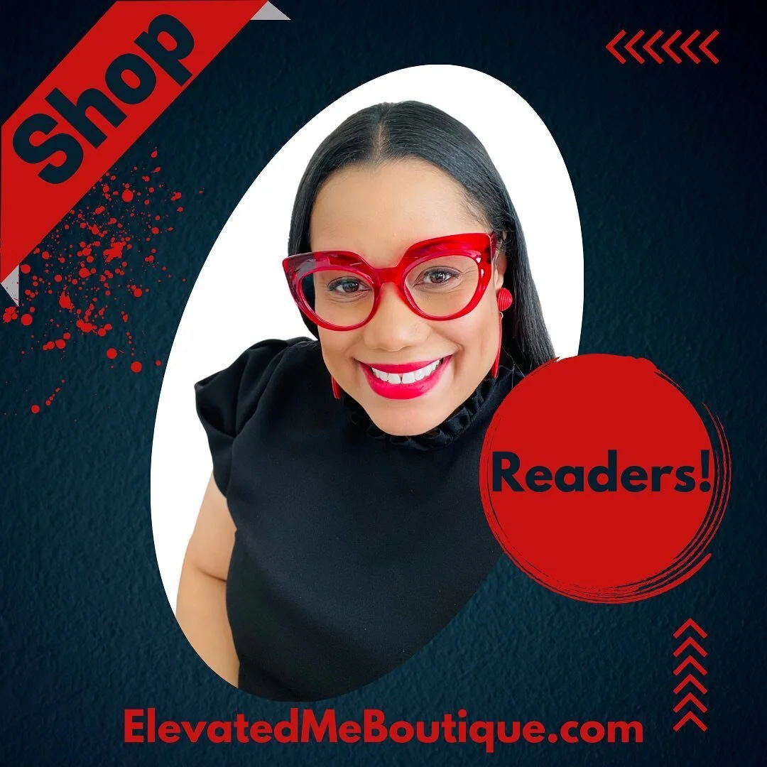 Saturdays are for shopping! Checkout our Readers section of ElevatedMeBoutique.com....link in bio. 👓