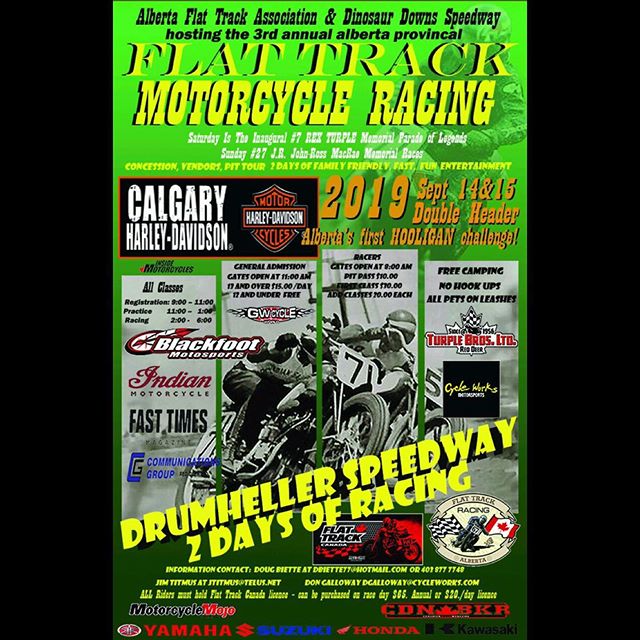What&rsquo;s better than a day of racing? Two of &lsquo;em! There&rsquo;s a double-header going down out in Alberta this weekend. If you find yourself in the area or are lookin&rsquo; for a racing road trip adventure, definitely go show these guys so