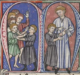 King Baldwin's leprosy discovered
