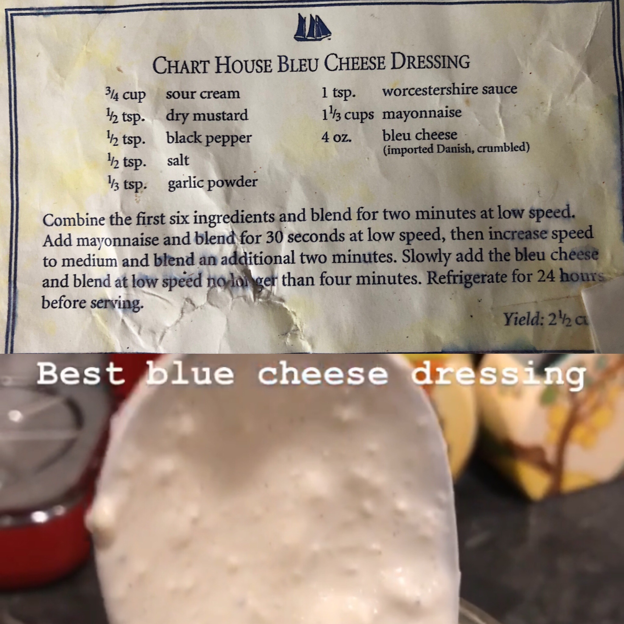 Chart House Blue Cheese