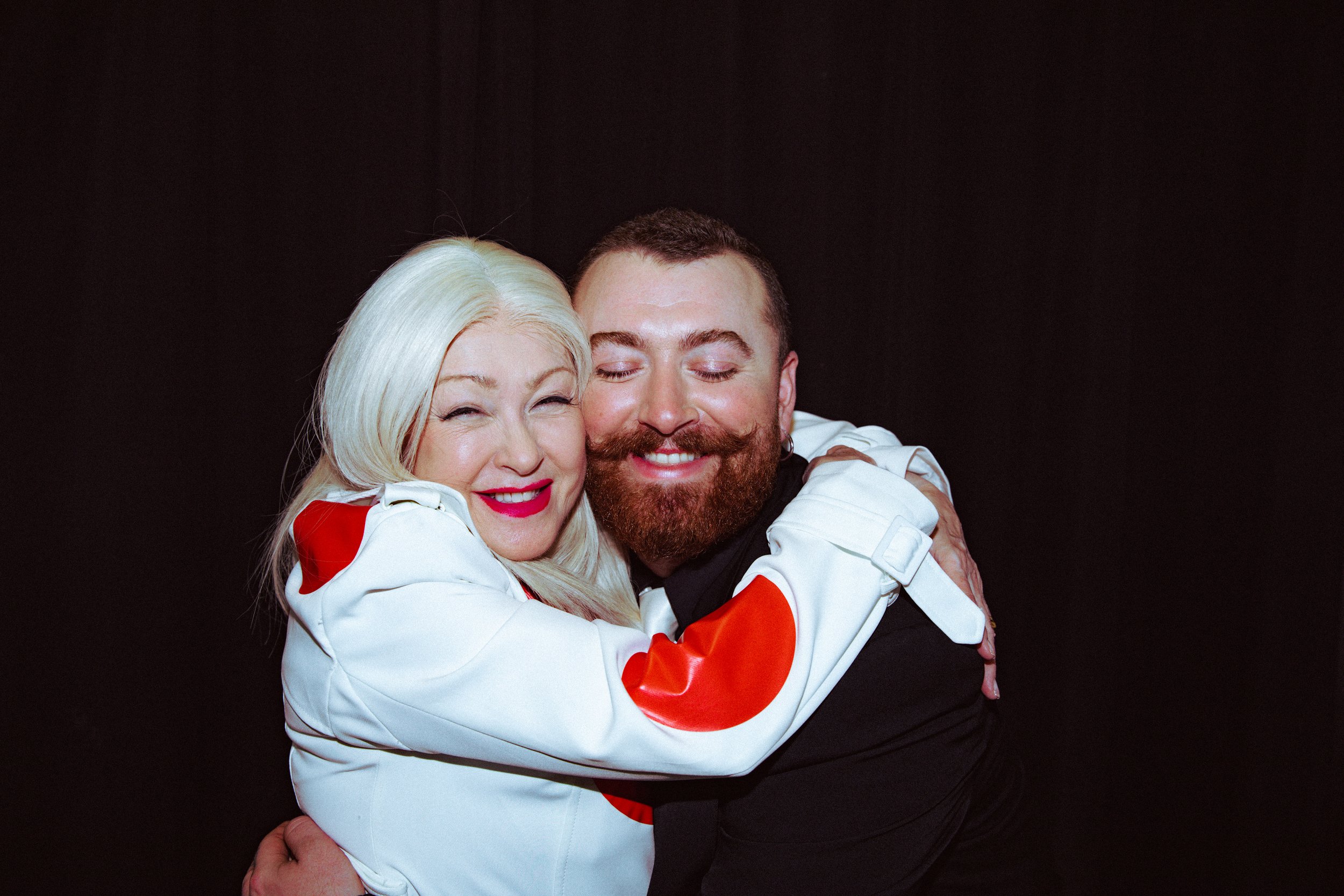Cyndi Lauper and Sam Smith