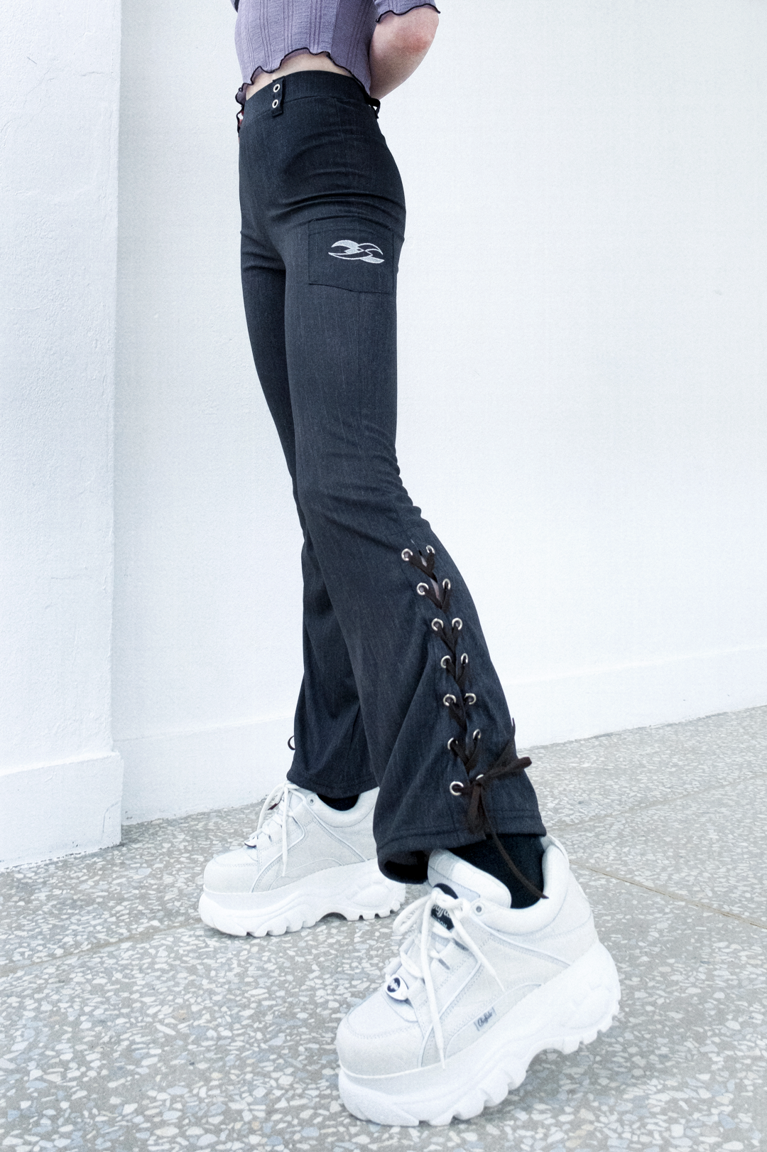 Grunge Pants Black — WE GANGYOUNG 