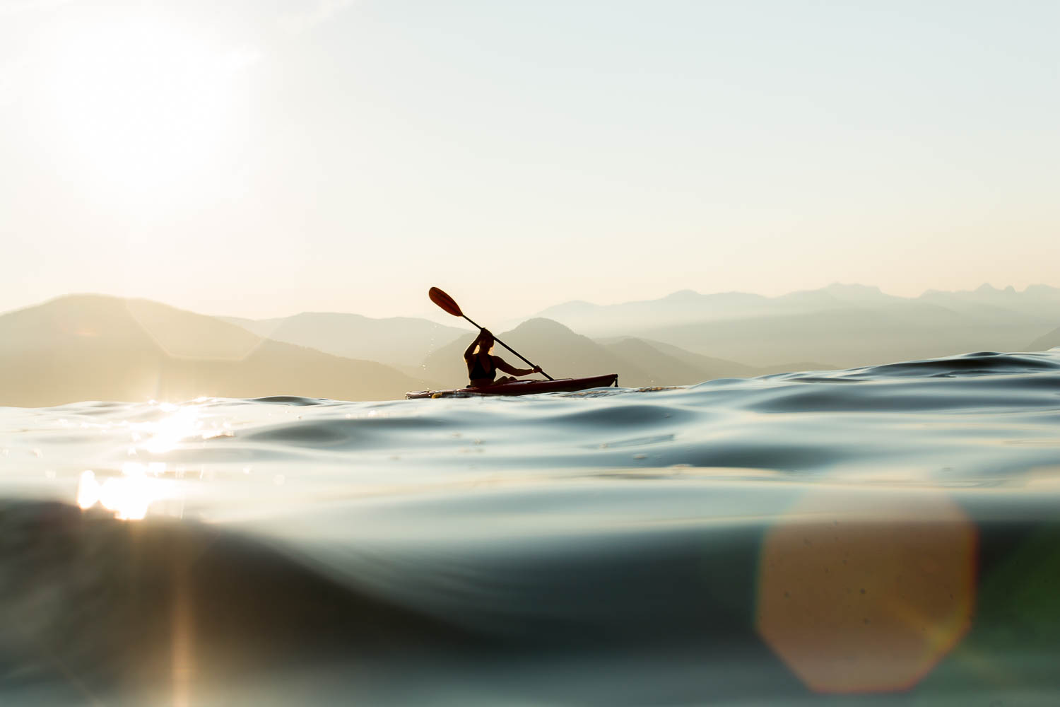 Kayak-morning-sun