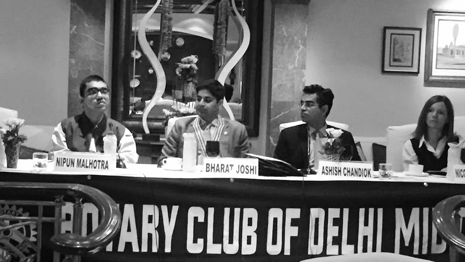 Bharat Joshi's Rotary Club