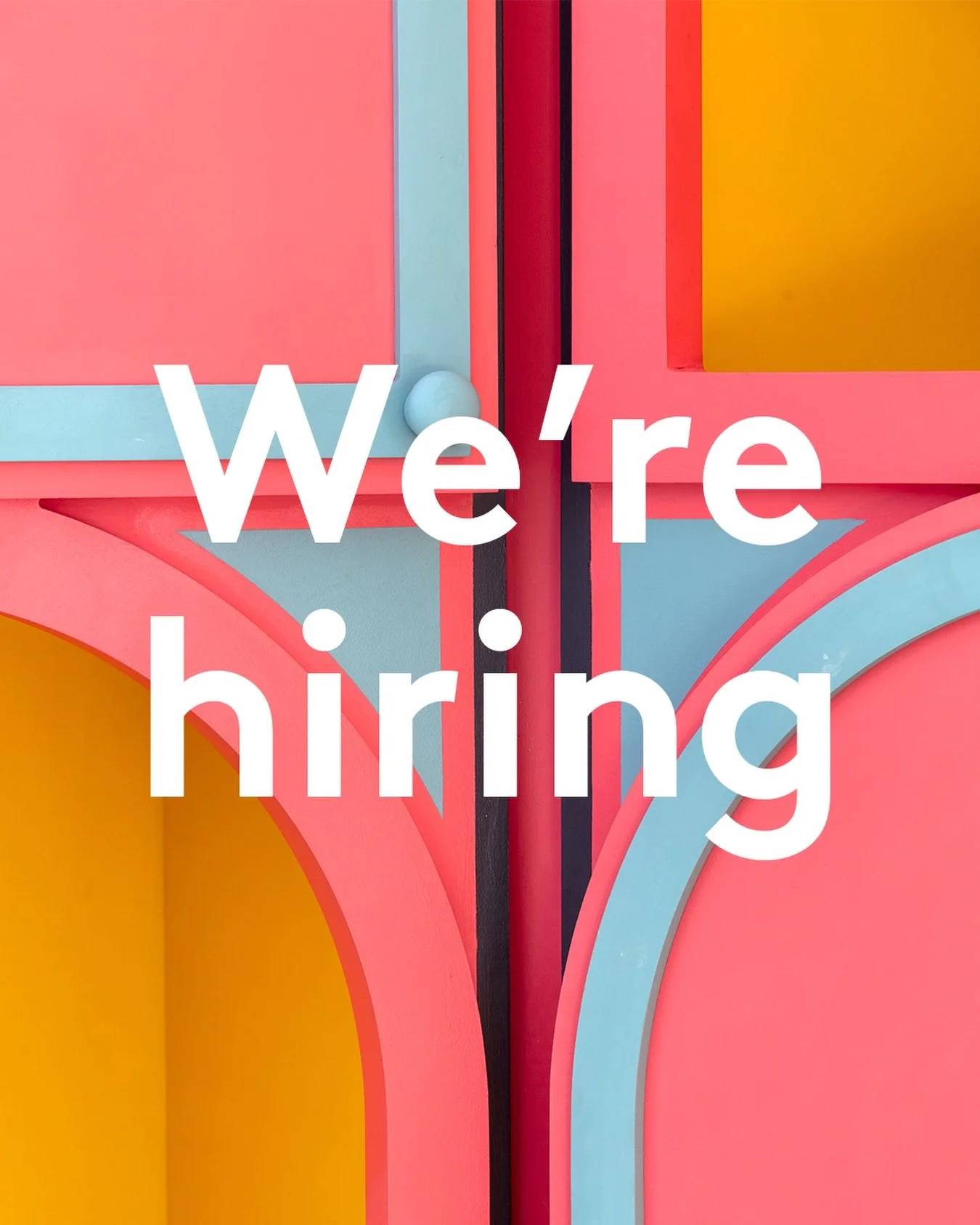 We&rsquo;re hiring ✨

Studio &amp; Operations Manager, Kevin Haley Studio, London, Full Time

We are looking for a Studio Manager to help run the business side of the studio, ensuring projects, operations and day to day coordination are handled smoot