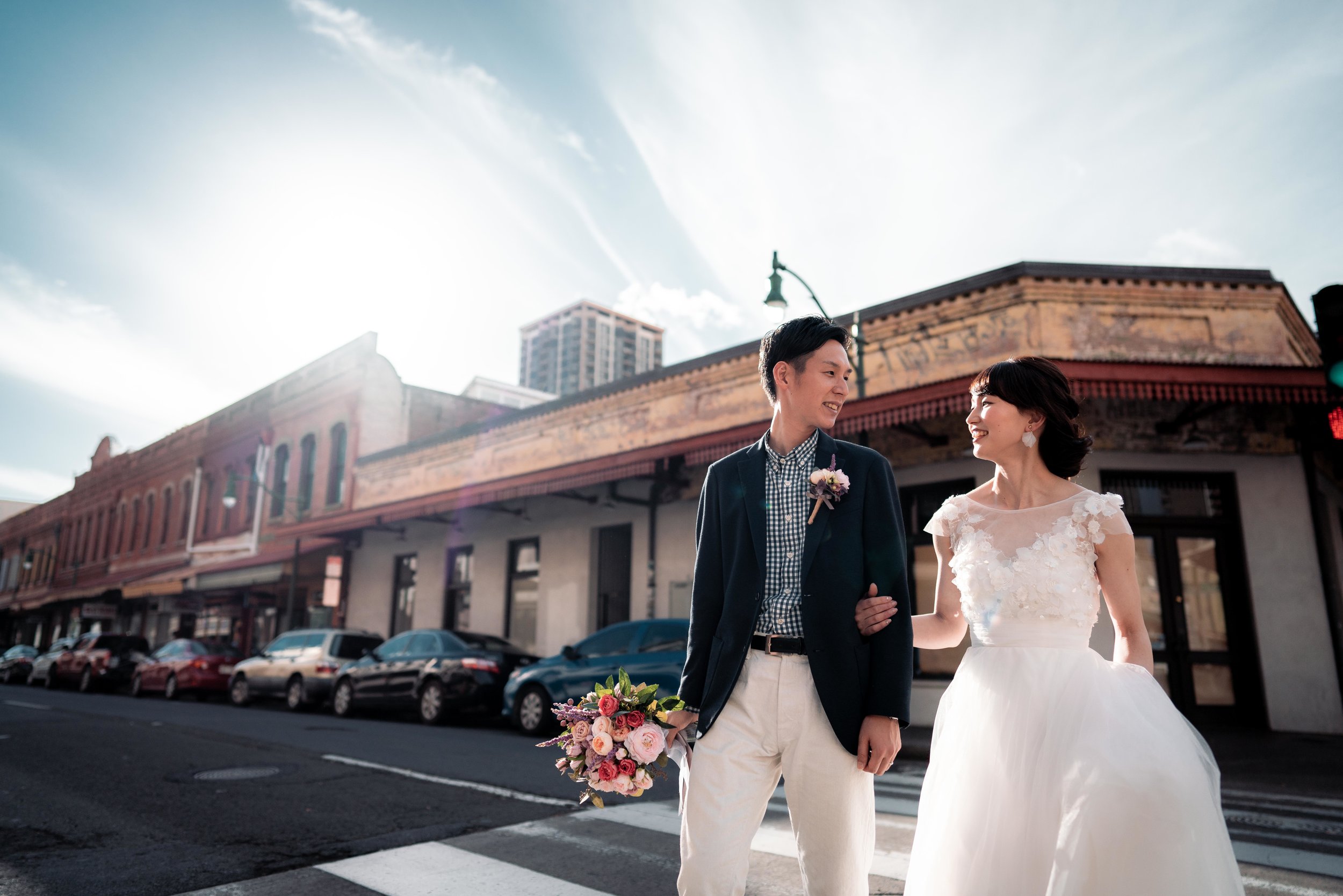 Toshi Takahashi Hawaii Wedding Photographer Downtown.jpg