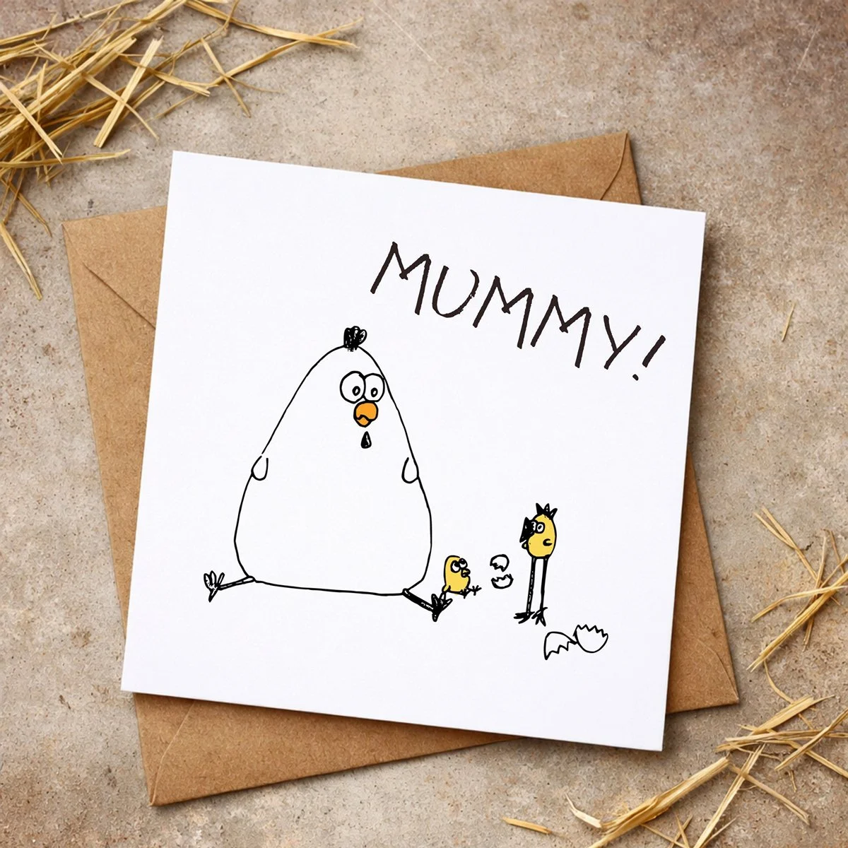 'Mummy' Greeting Card