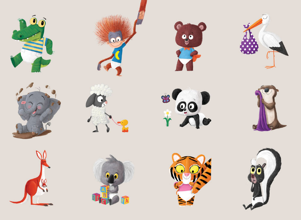 ROUGH CHARACTER DESIGNS