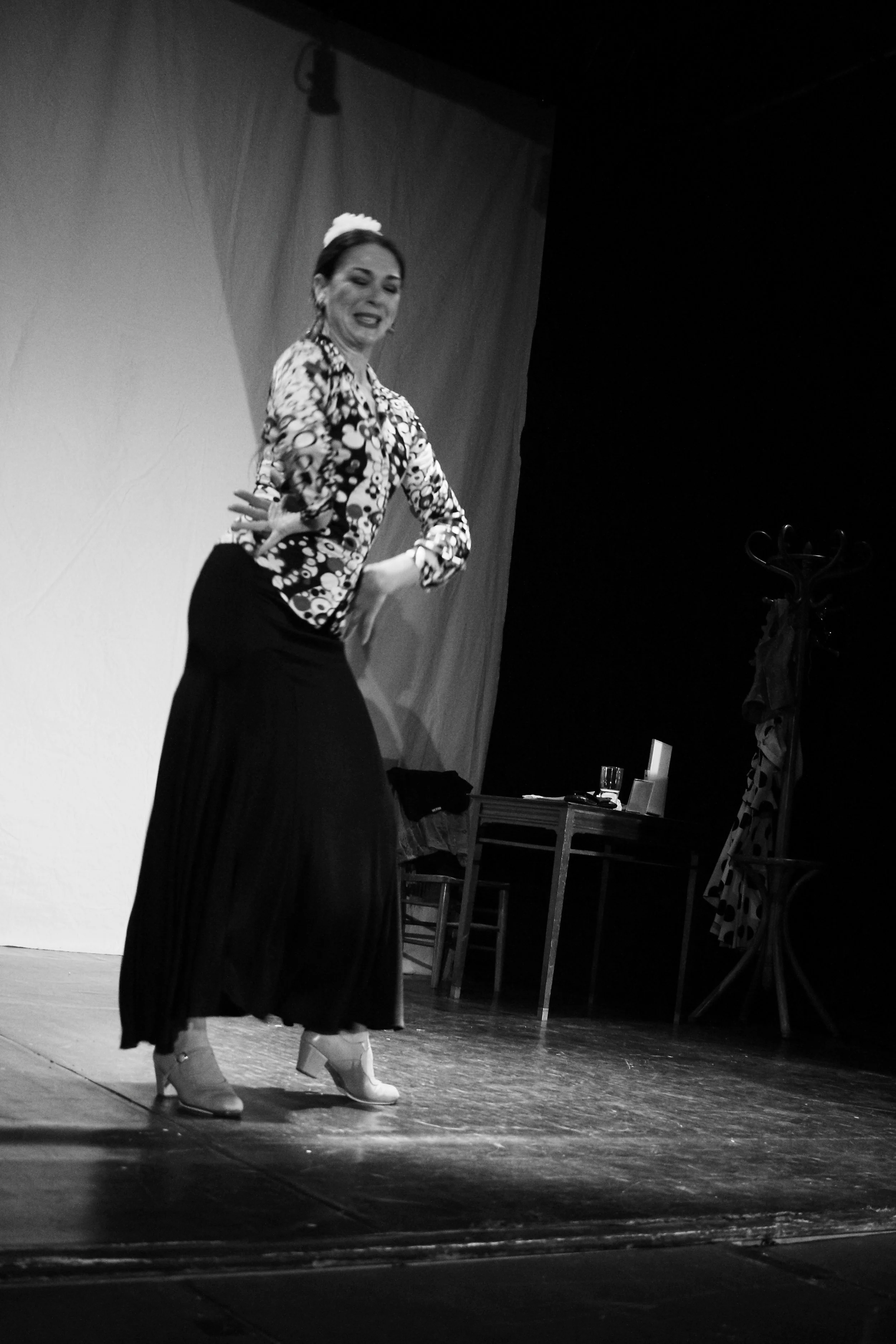 Flamenco performance, Briantspuddle Village Hall