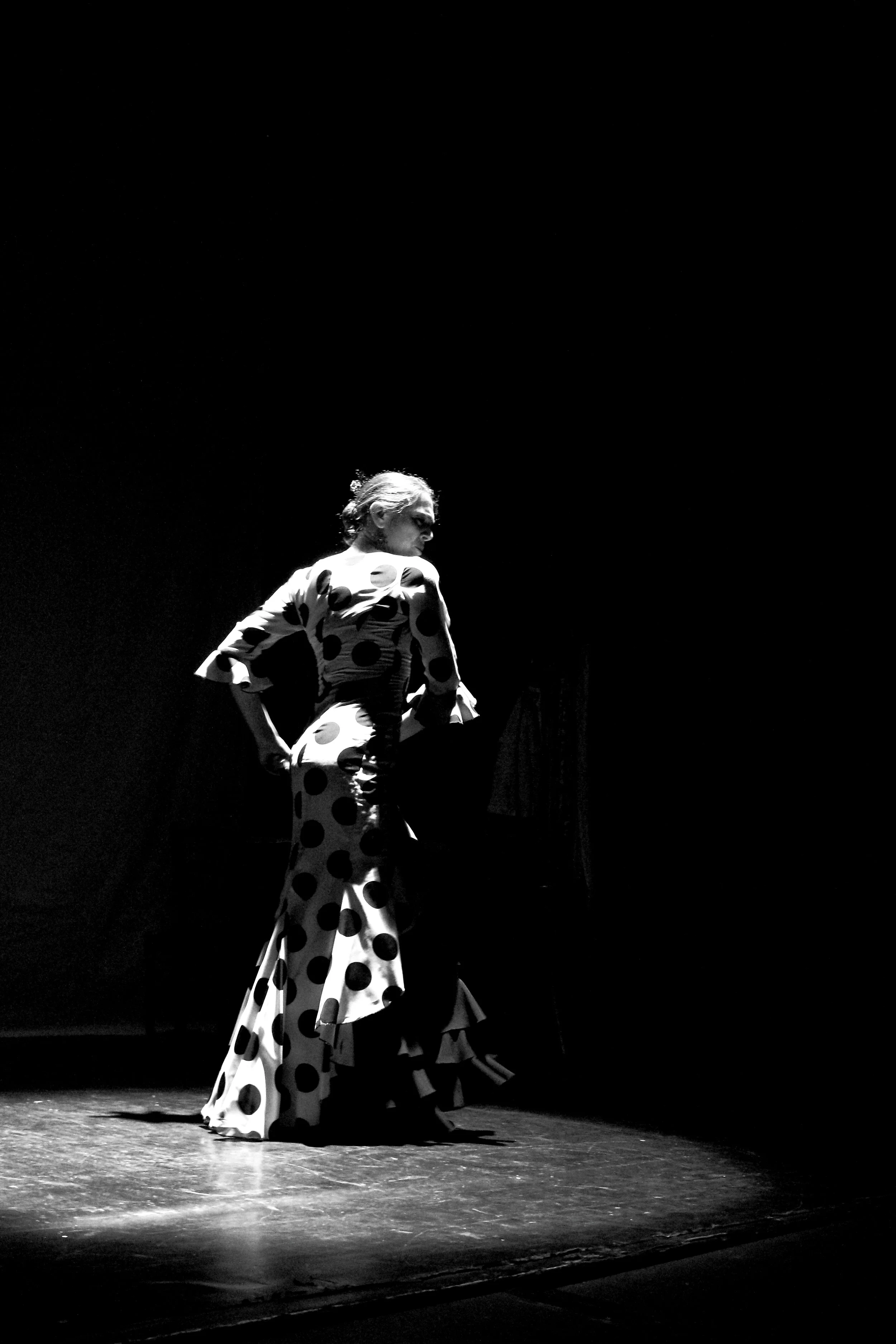 Flamenco performance, Halstock Village Hall