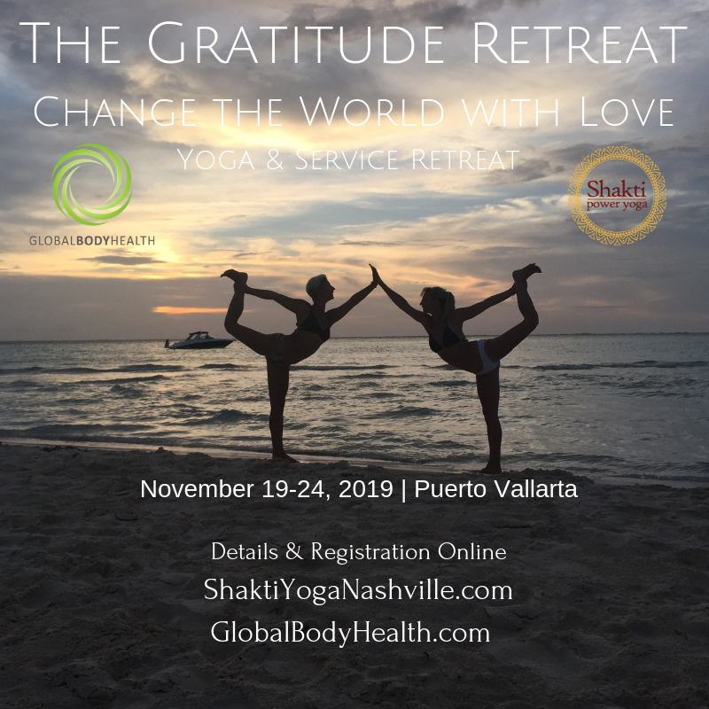 The Gratitude Retreat: $300 USD Non-Refundable Deposit