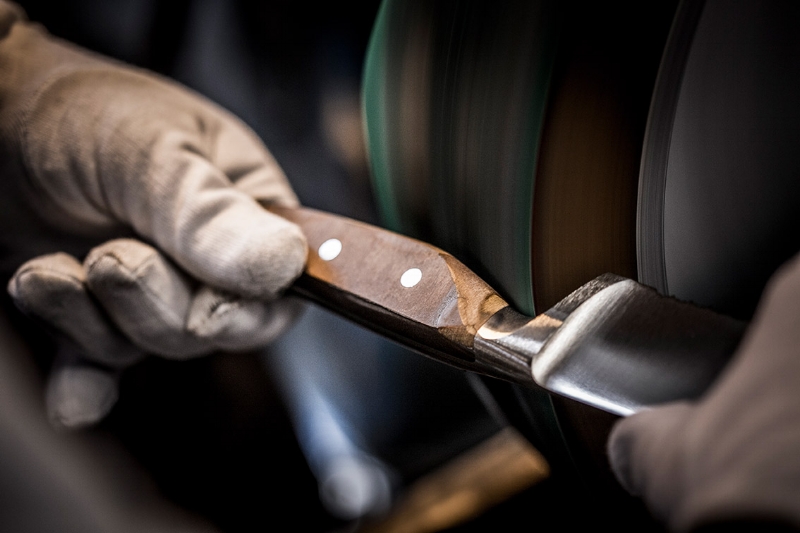 Each Epicure handle is hand shaped and finished.