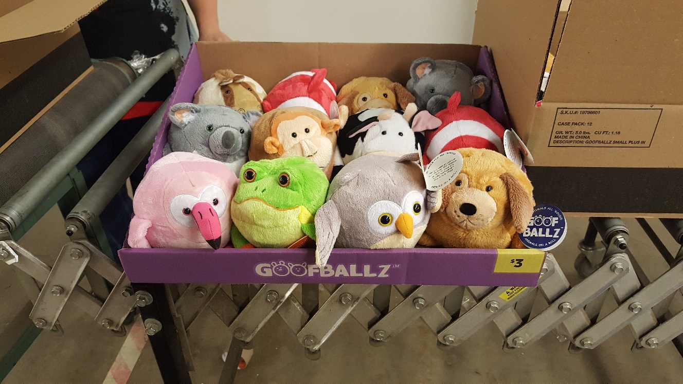 dollar store stuffed animals