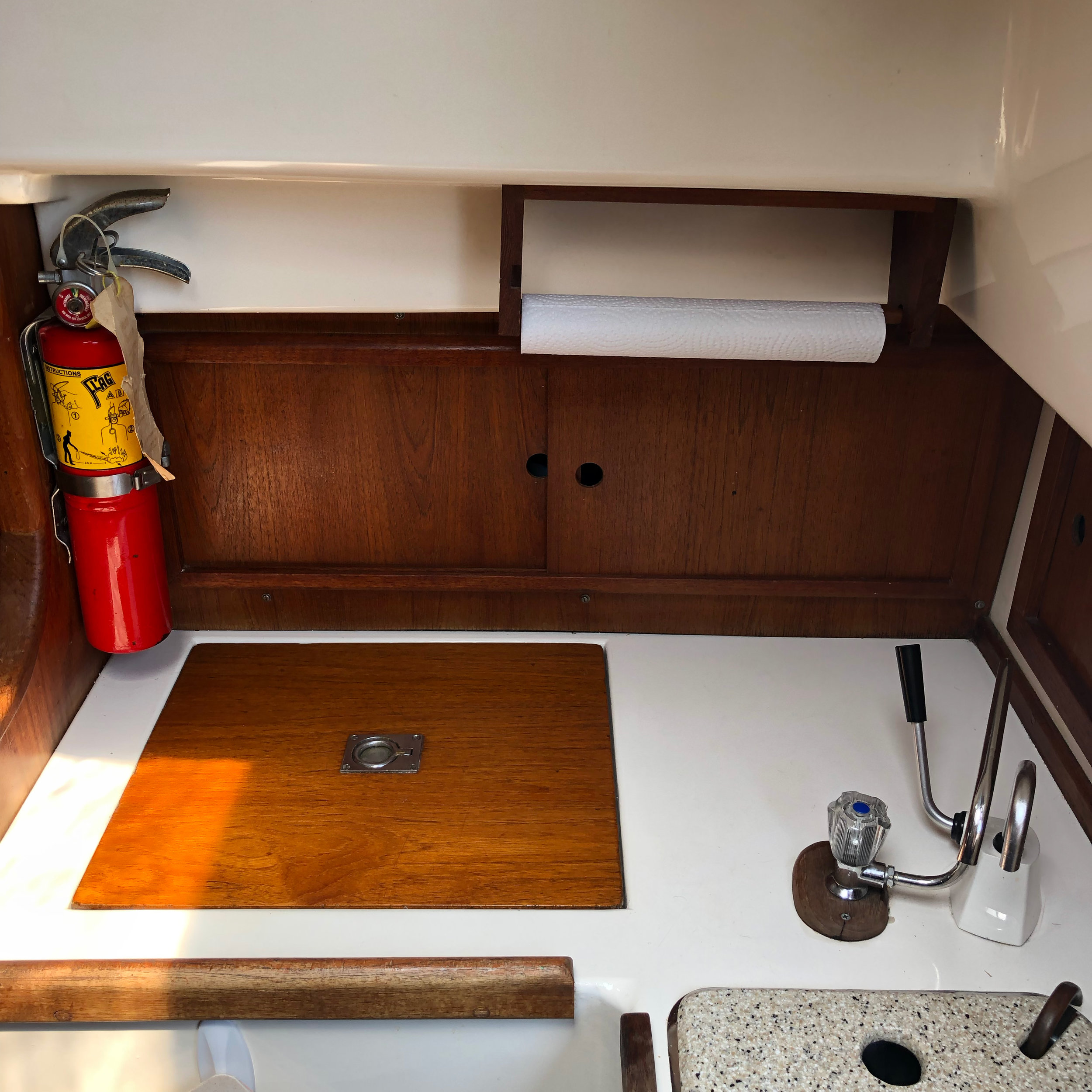 STARBOARD GALLEY BEAM VIEW
