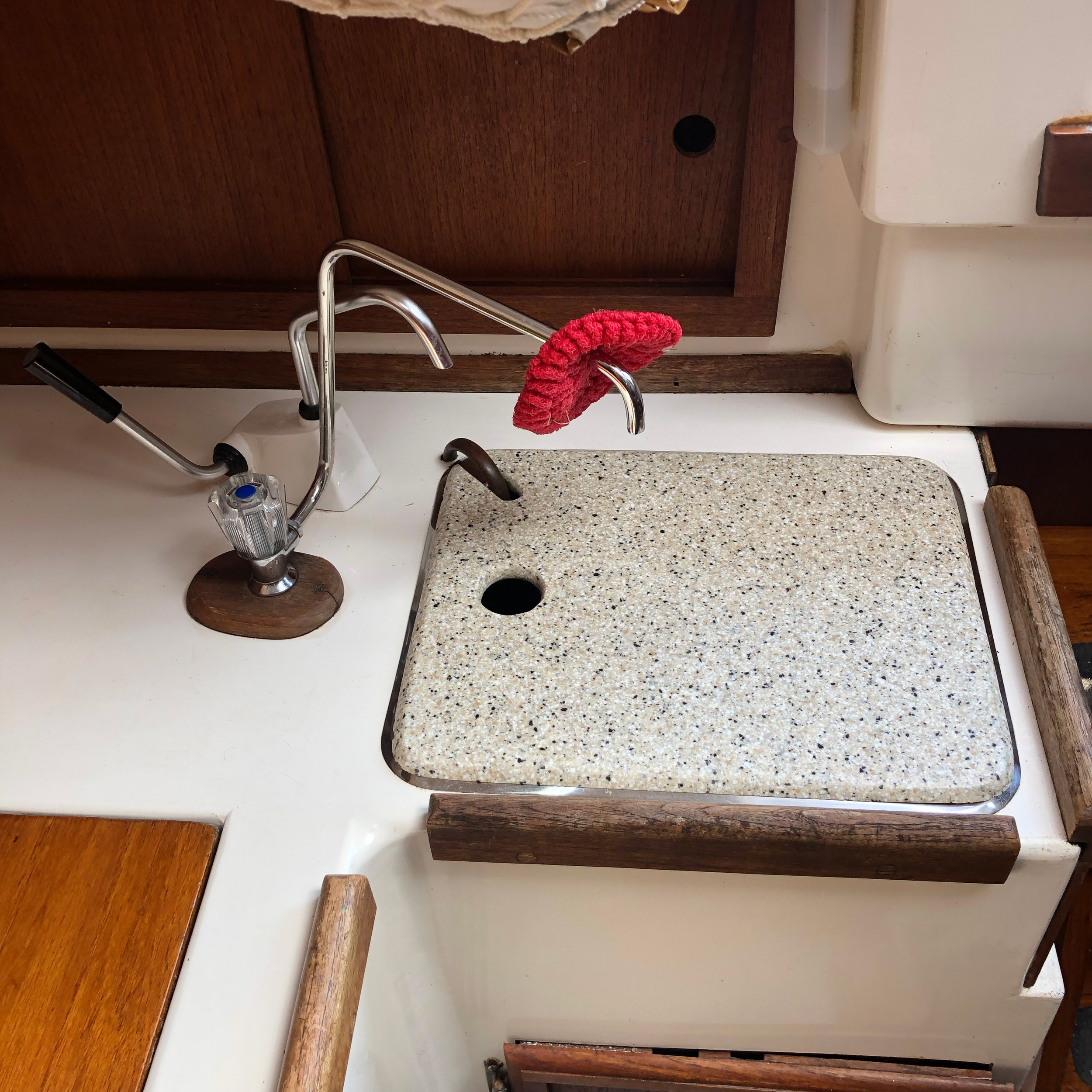 STARBOARD GALLEY AFTER VIEW