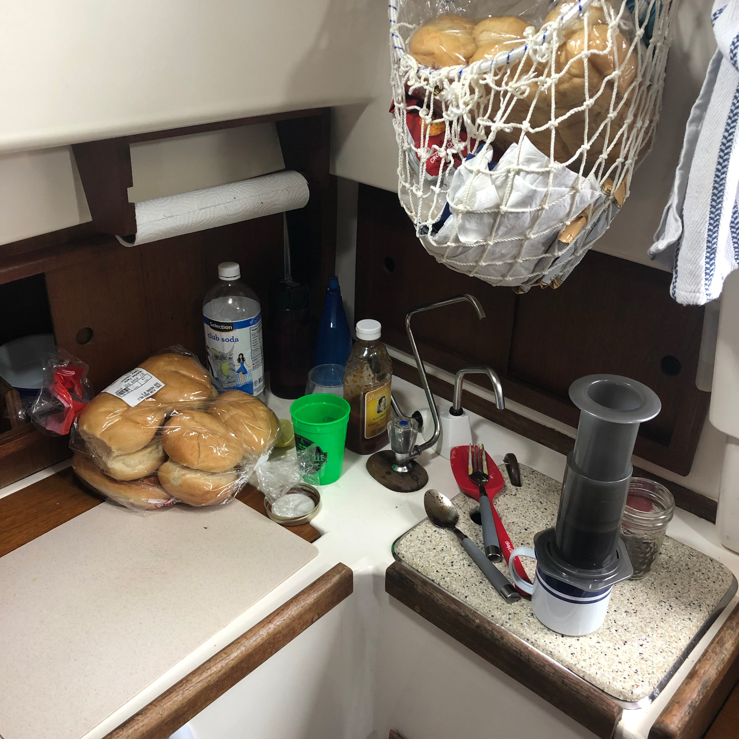 GALLEY IN USE
