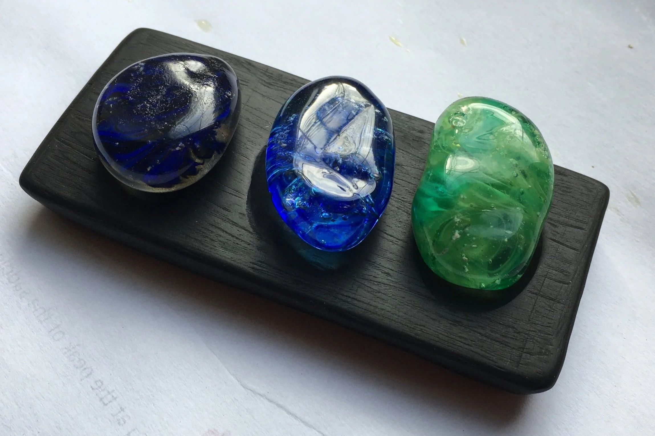 Glass Memorial Pebbles are Here...