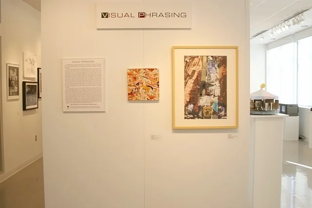 Visual Phrasing Maloney Art Gallery Morristown, New Jersey 2011