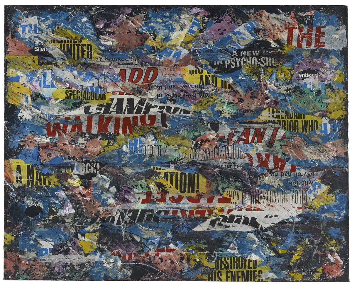 Silent Motto 32 x 40" 2017