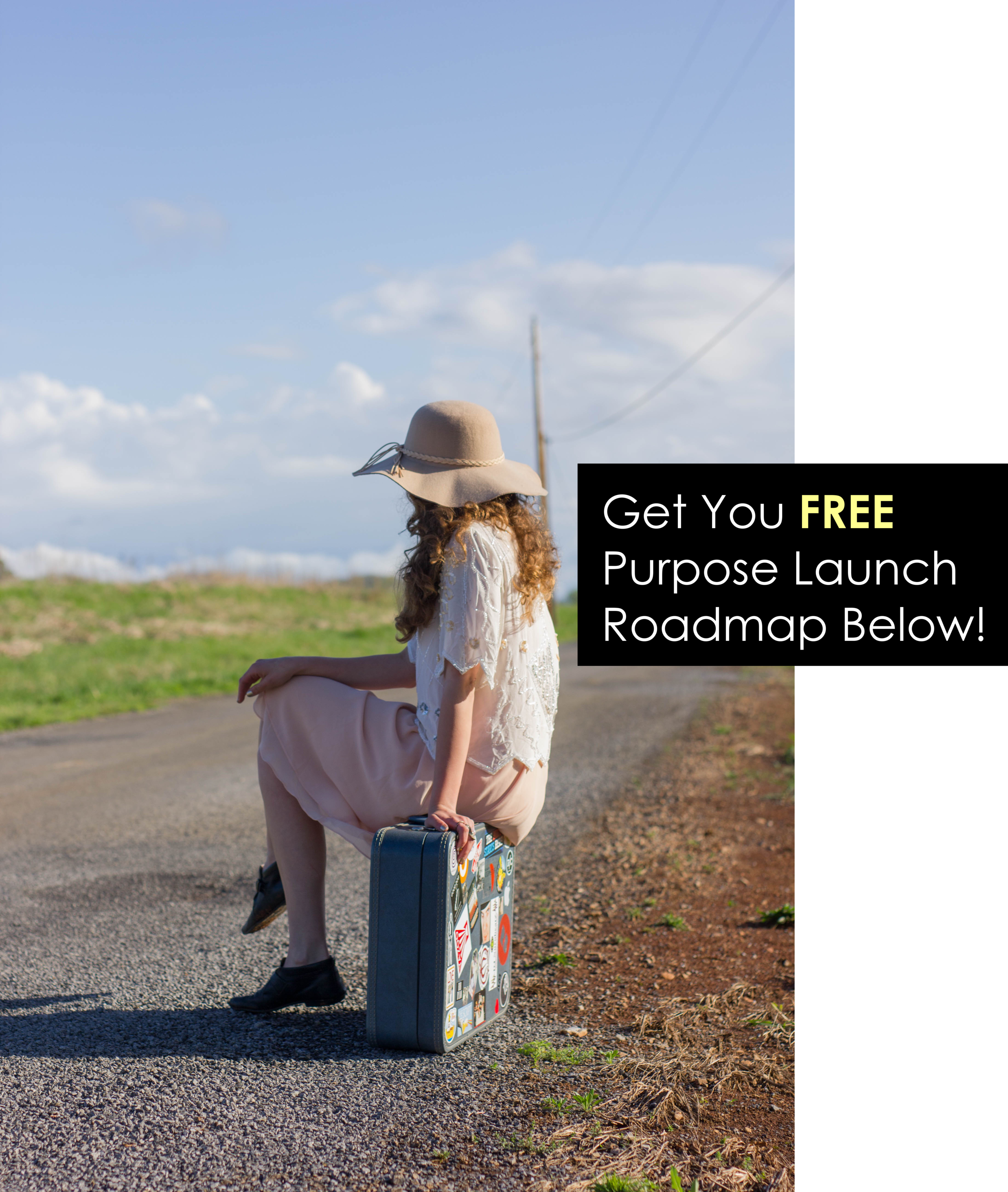 Get Your Free Road Map To Launching Your Purpose Without Spending a Dime! That's Right! It's Totally Possible! 