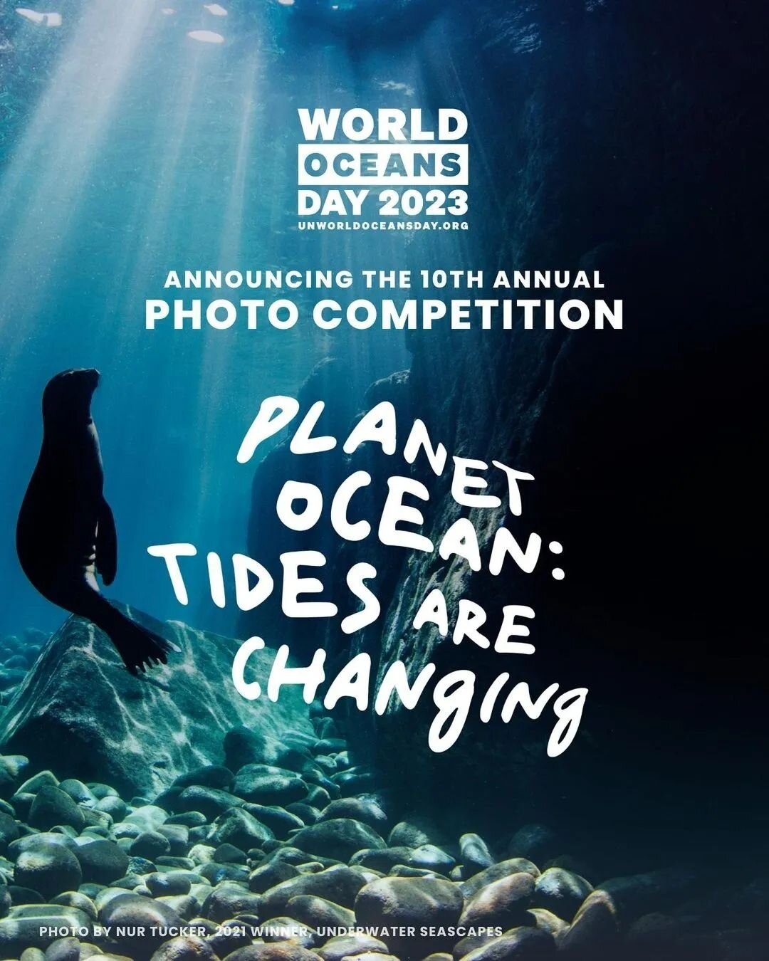 By @oceanic.global
 🎉. The submissions for the 10th annual Photo Competition for #UNWorldOceansDay are now open until April 23, 2023!⁠ 🎉

The milestone competition presents a unique opportunity for photographers to showcase the immense breadth and 