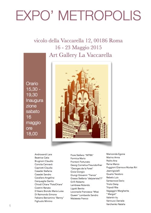 Expo’ Metropolis in Rome