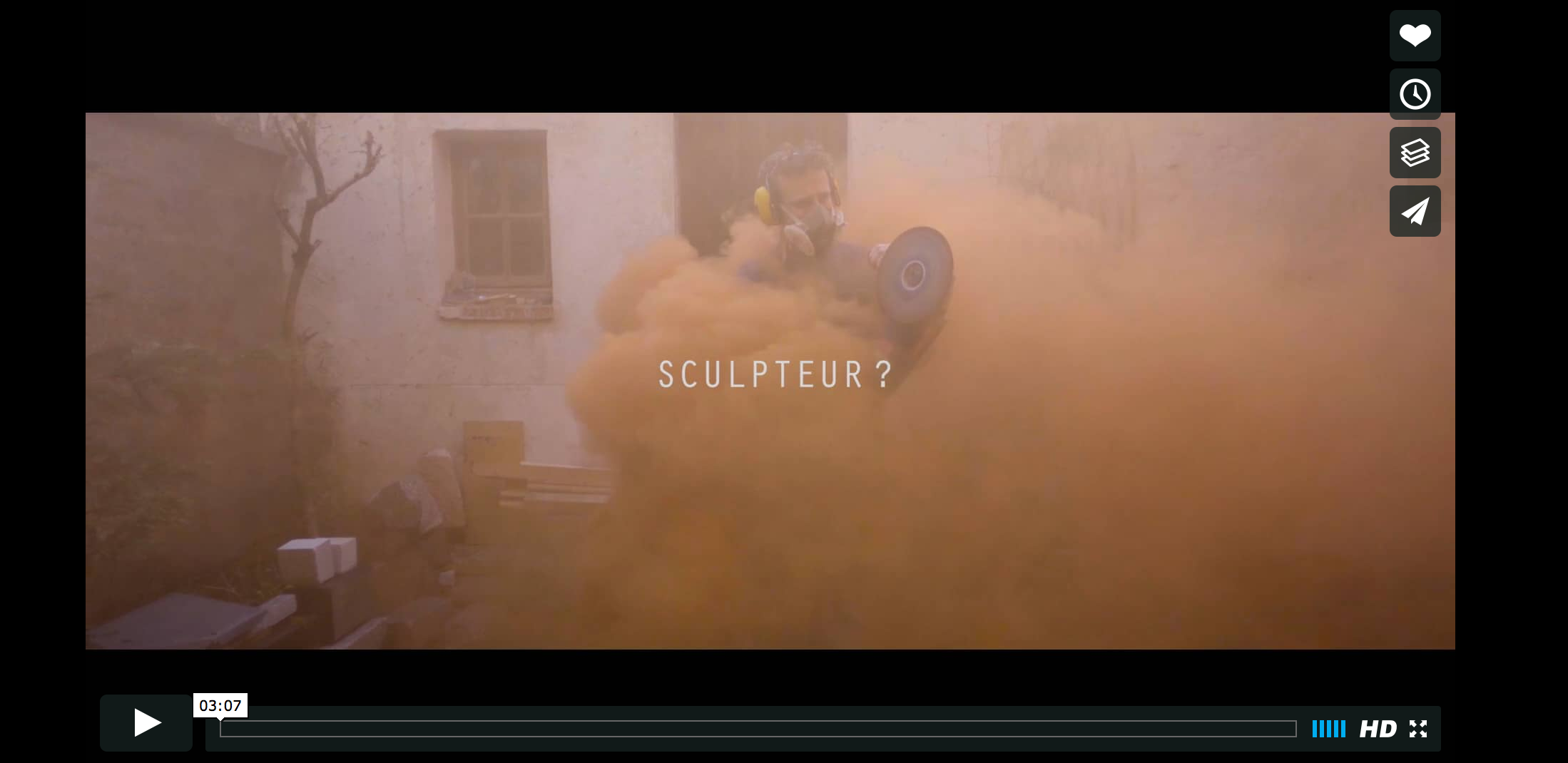 Sculpteur? a short film by HUGO CLOUZEAU