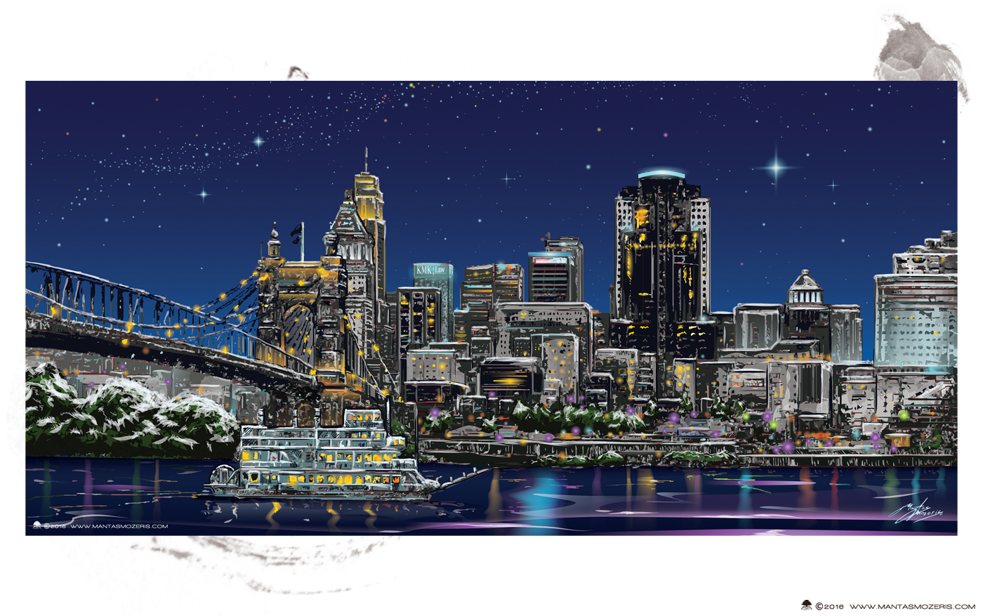 Cincinnati Cityscape, Ohio