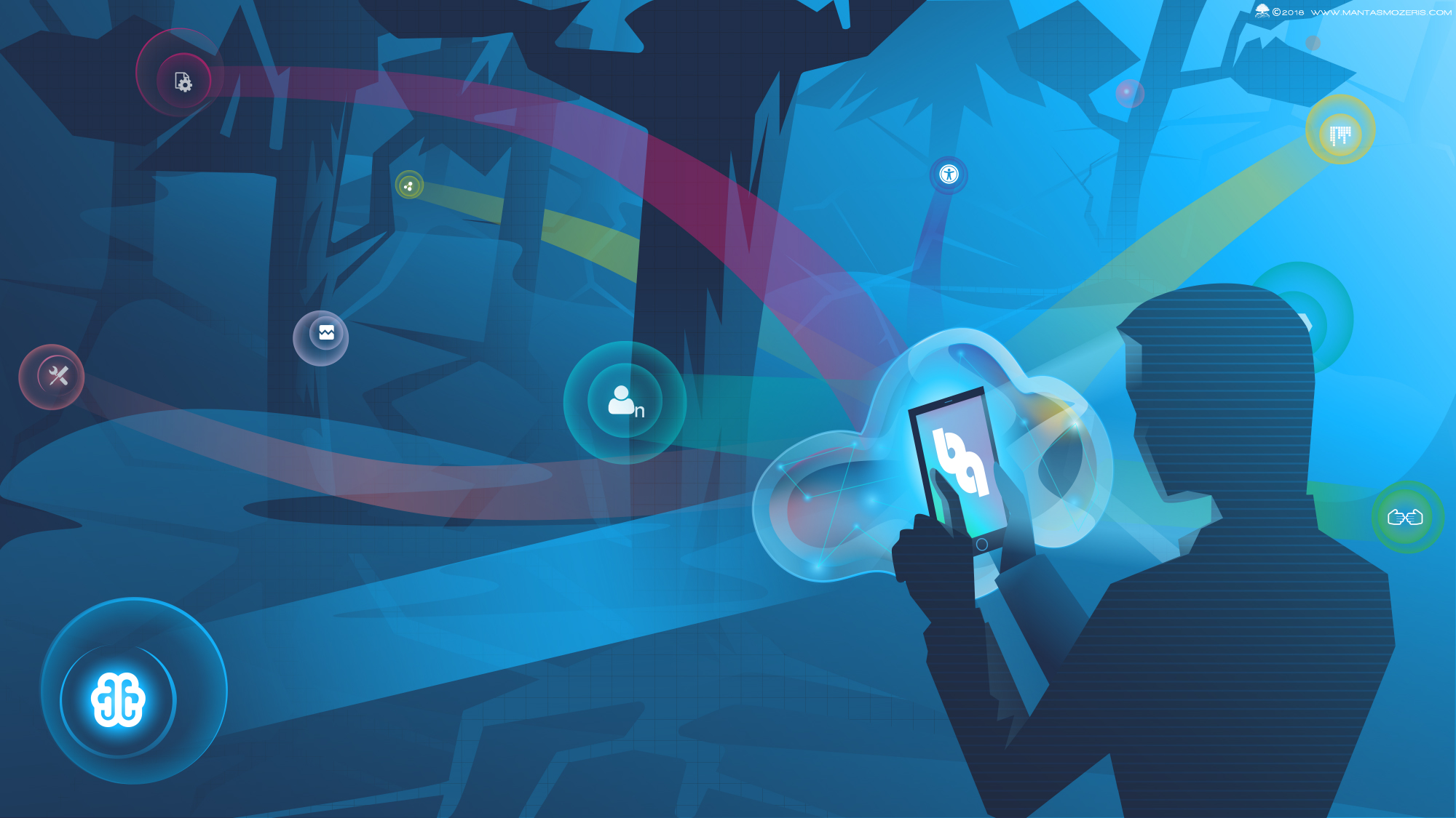 BSNAPPS web illustration