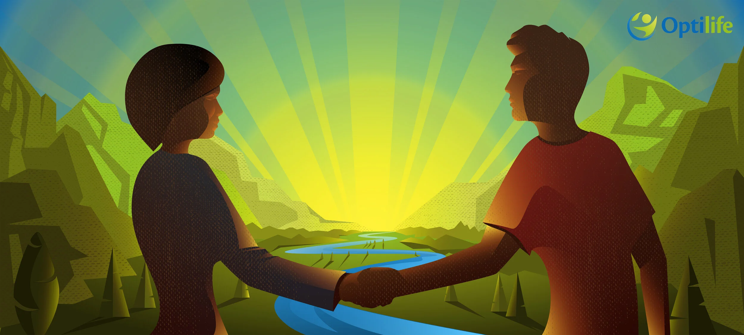 Optilife Promotional Illustrations