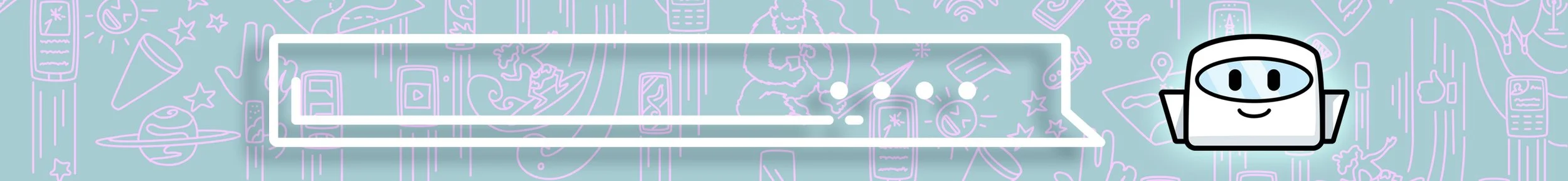 SIMBOT. chatbot character design