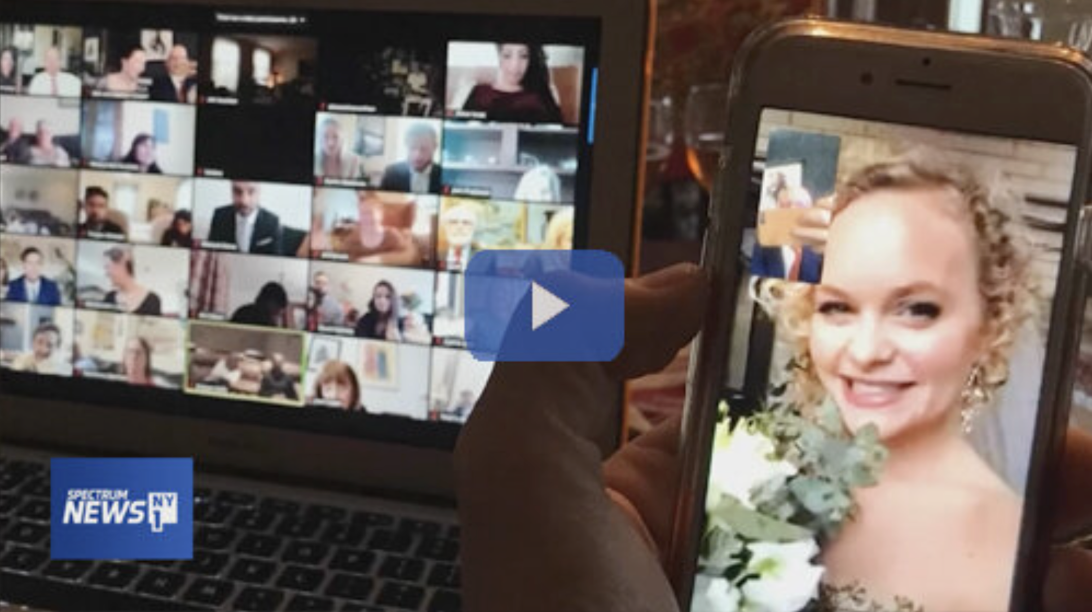 Broadway’s Amanda Jane Cooper Gets Married and Wedding Planner&nbsp;Jason&nbsp;Mitchell Kahn Discusses Virtual Weddings