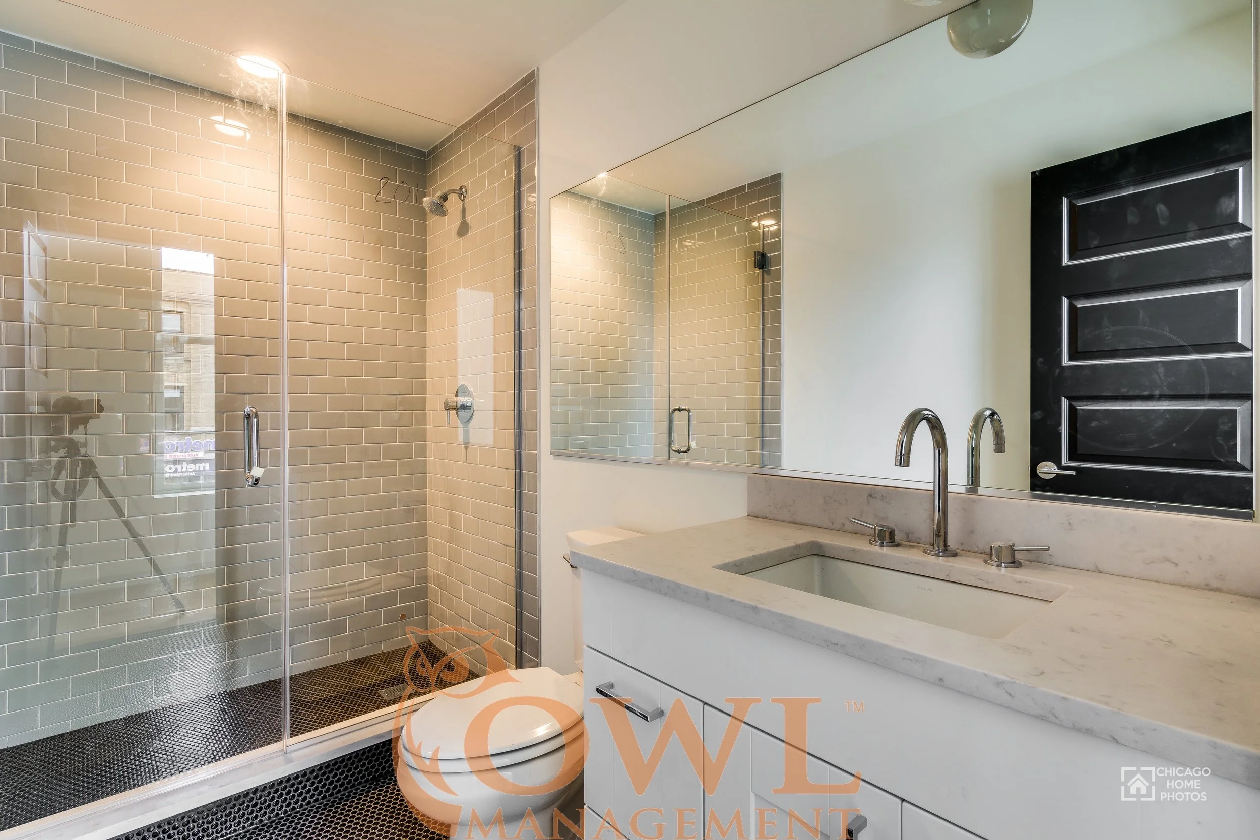 Modern, Sleek Clean Restroom Finishes