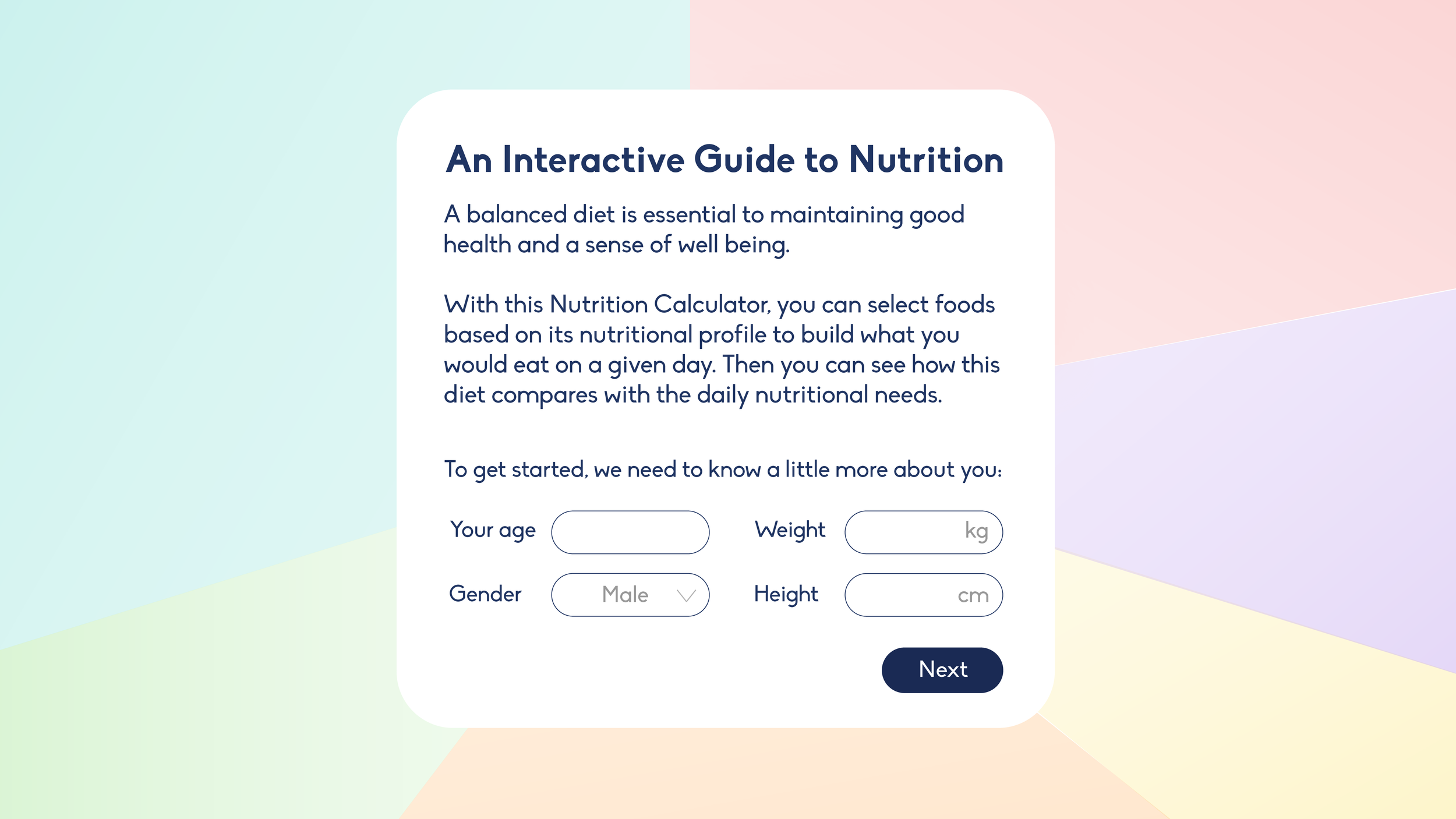 Nutrition Database