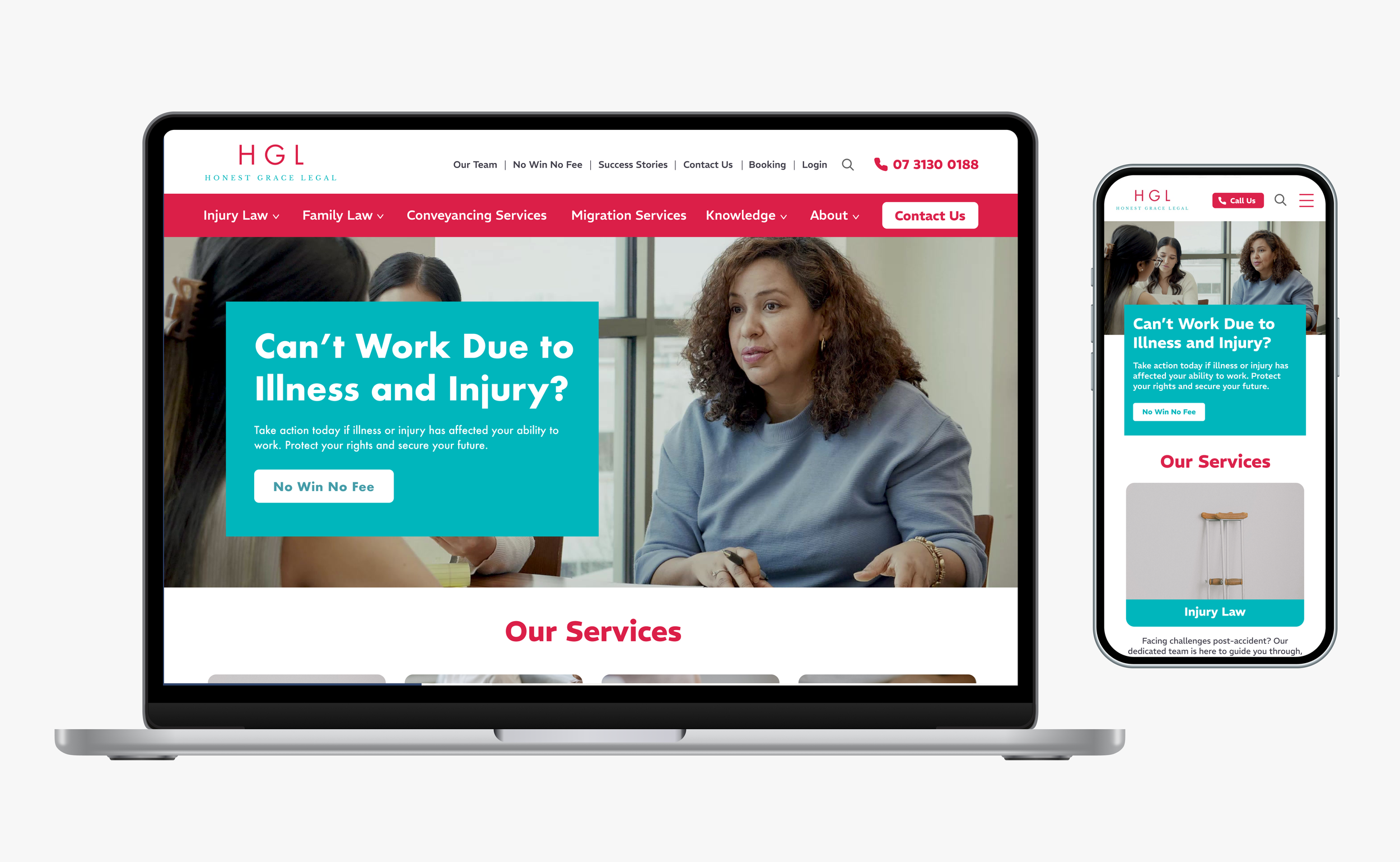 HGL Website Redesign