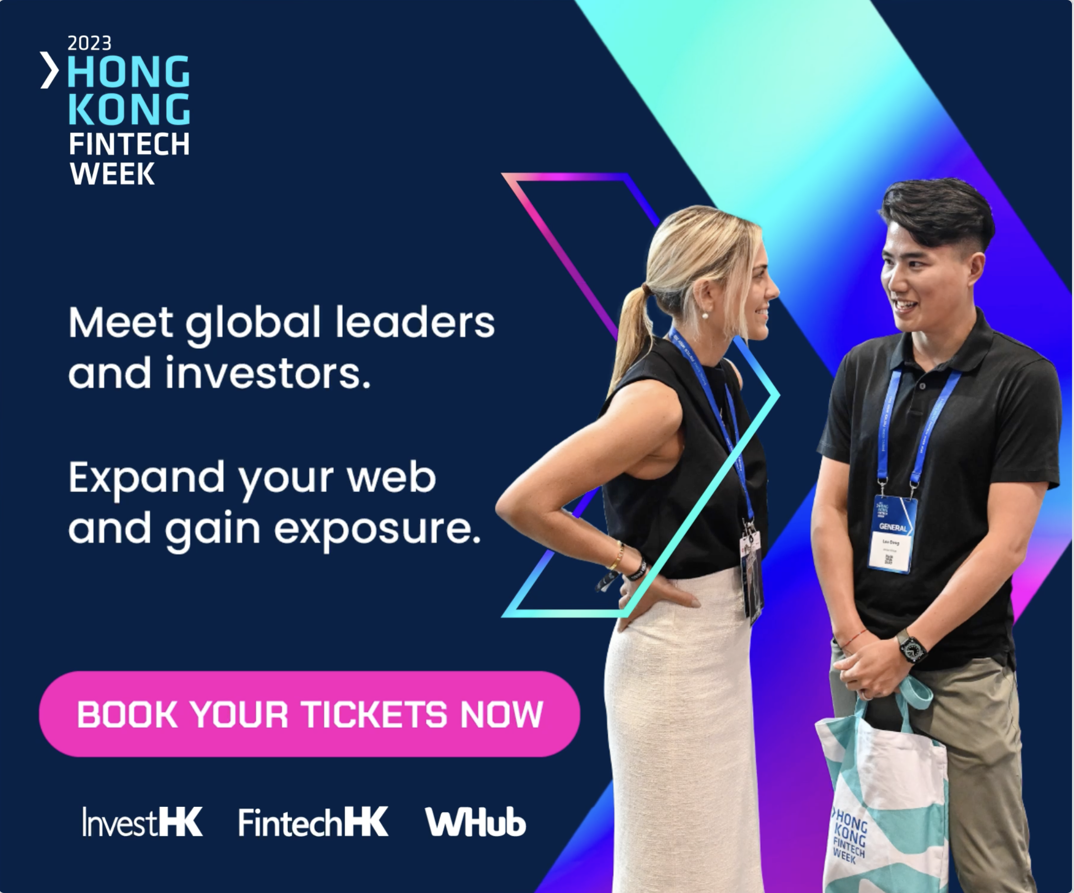 Hong Kong Fintech Week Banner Pitch Demo