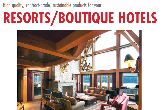 Resorts, Boutique Hotels, Furnished Condo Suites
