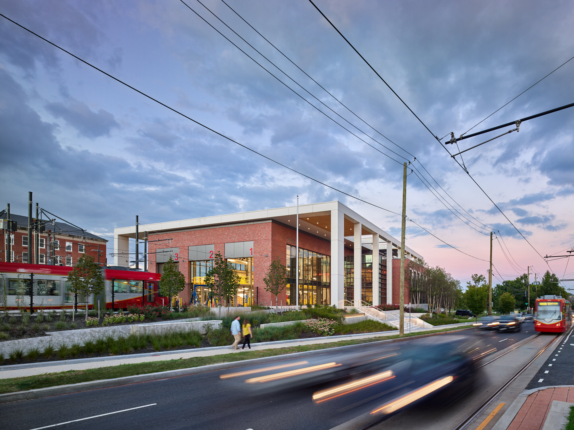 ZGF Architects - DC  DOT Car Barn Training Center