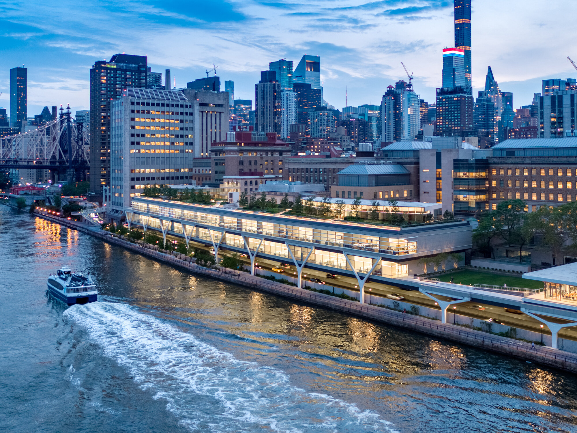 Rafael Vinoly Architects - Rockefeller University River Building