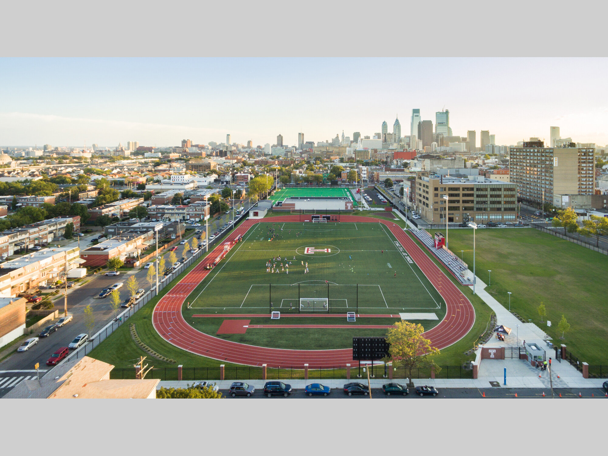 Ewing Cole - Temple Athletic Field Aerial