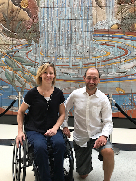 Char and Nick at UC Davis Medical Center