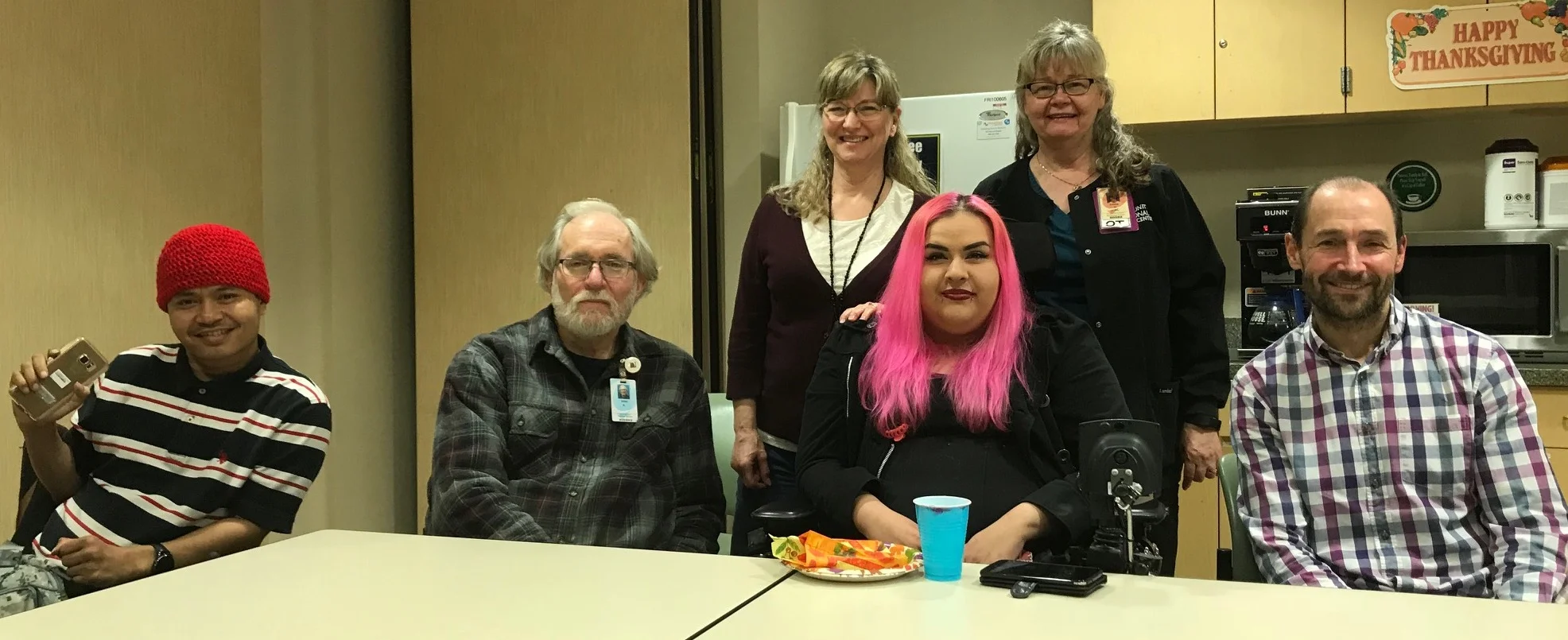 (left to right) Dan, Allen, Janet, Victoria , Donna and Nick