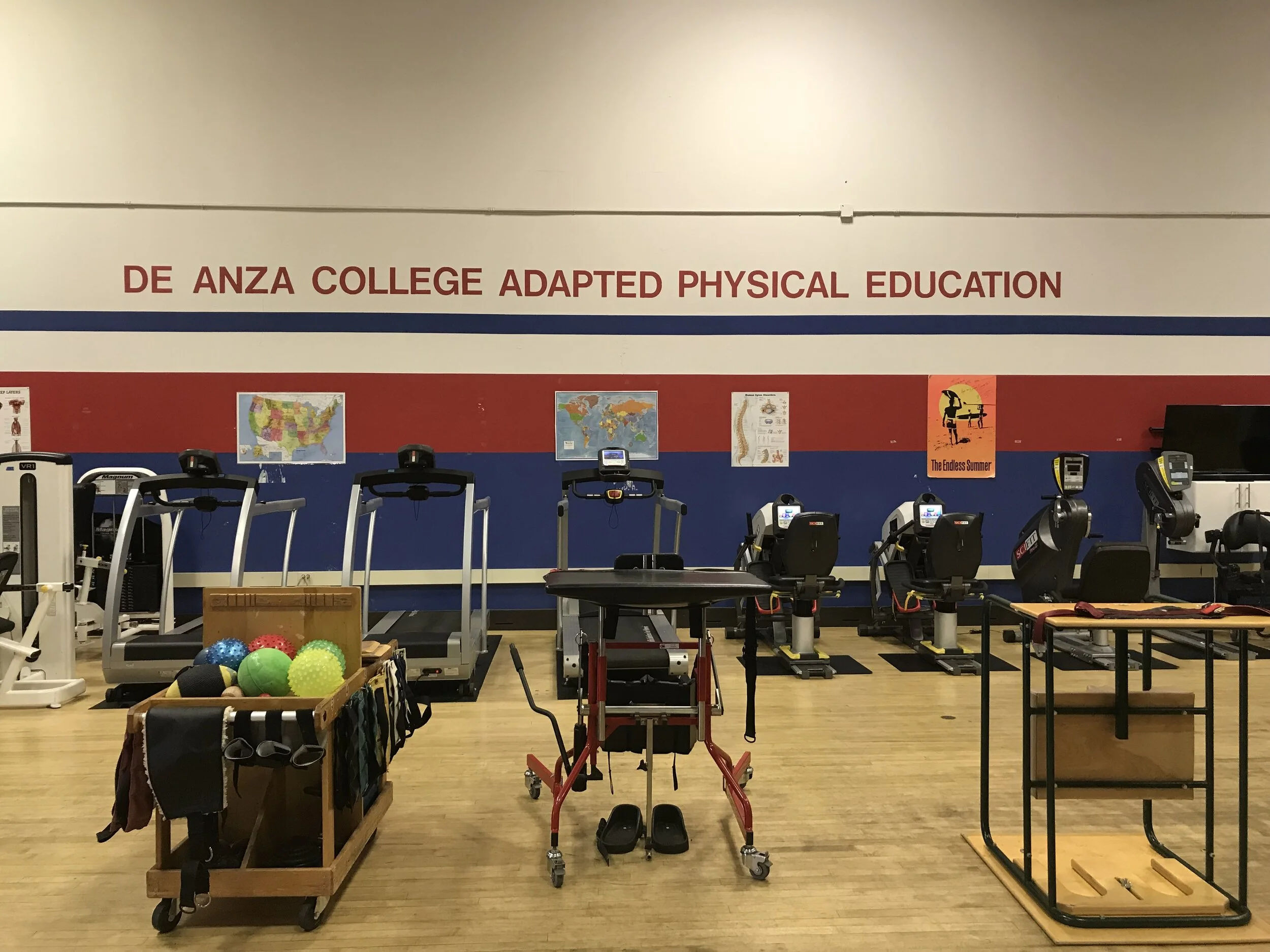 Cupertino's De Anza College Adaptive Physical Education program has
