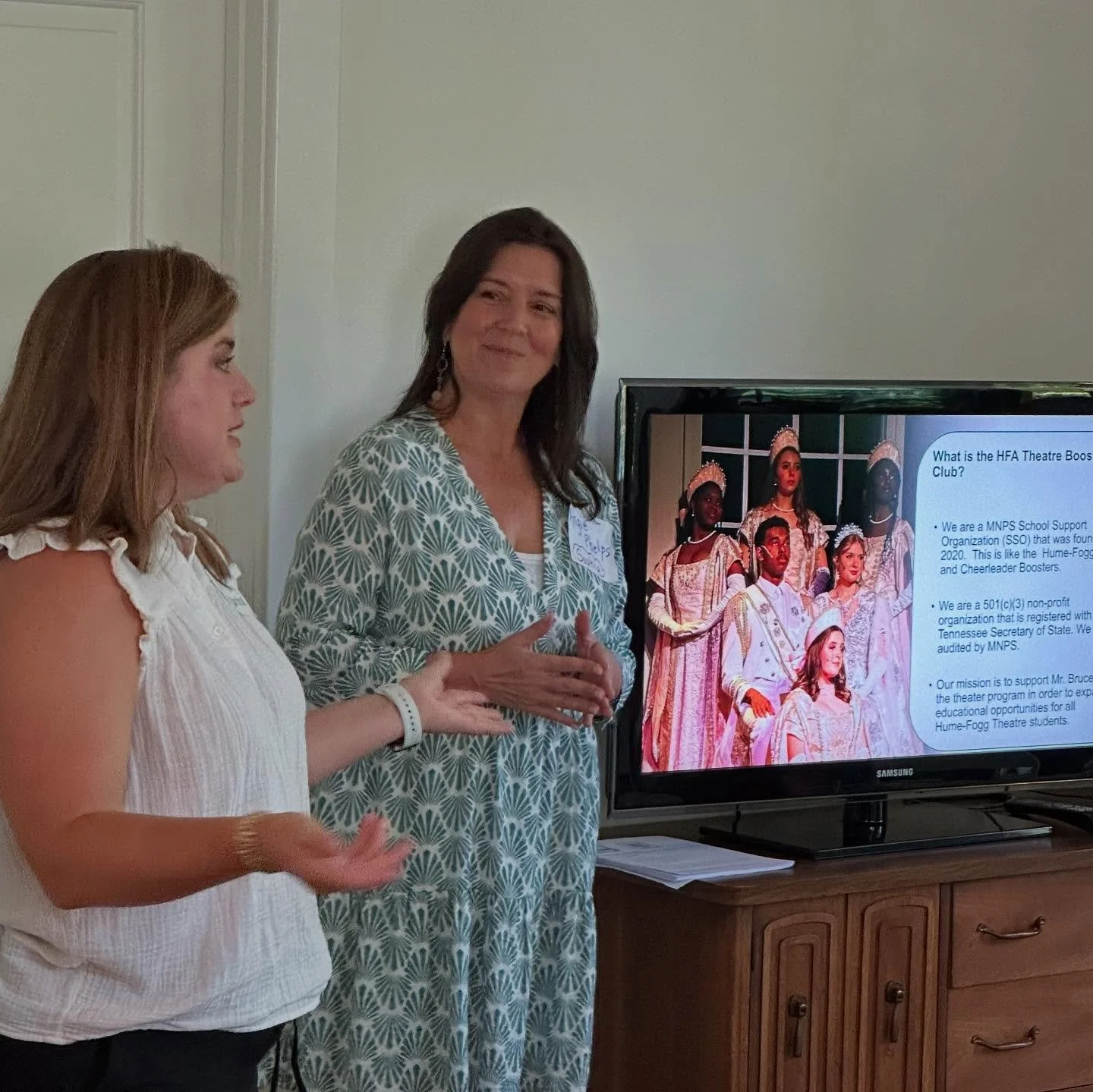 Thanks to the Haruch family for hosting our HFA Theatre Booster Club Parent Get-together!