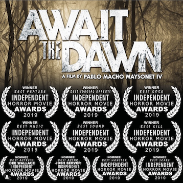 Josh is nominated for Best Actor at the Independent Horror Movie Awards!