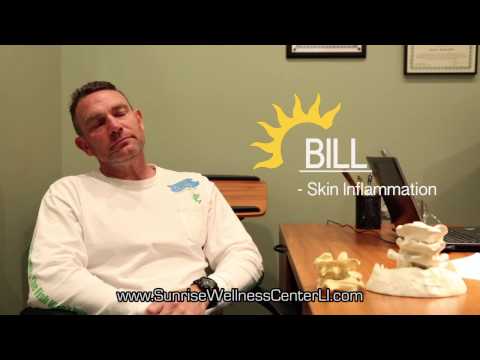 Sunrise Wellness Patient Testimonial - Bill - Skin Inflammation